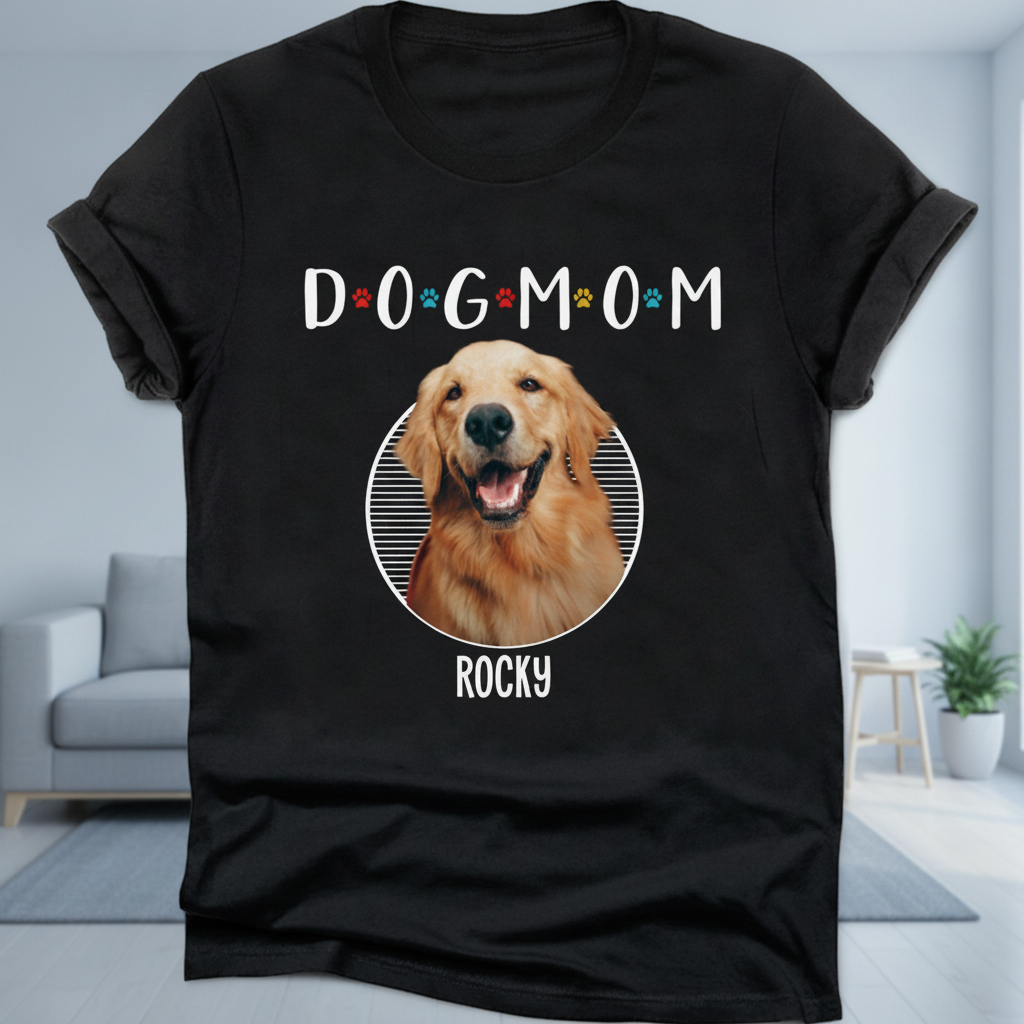 Custom Dog Dad Mom H487 T-Shirt — Gift for Dad 3T7SS