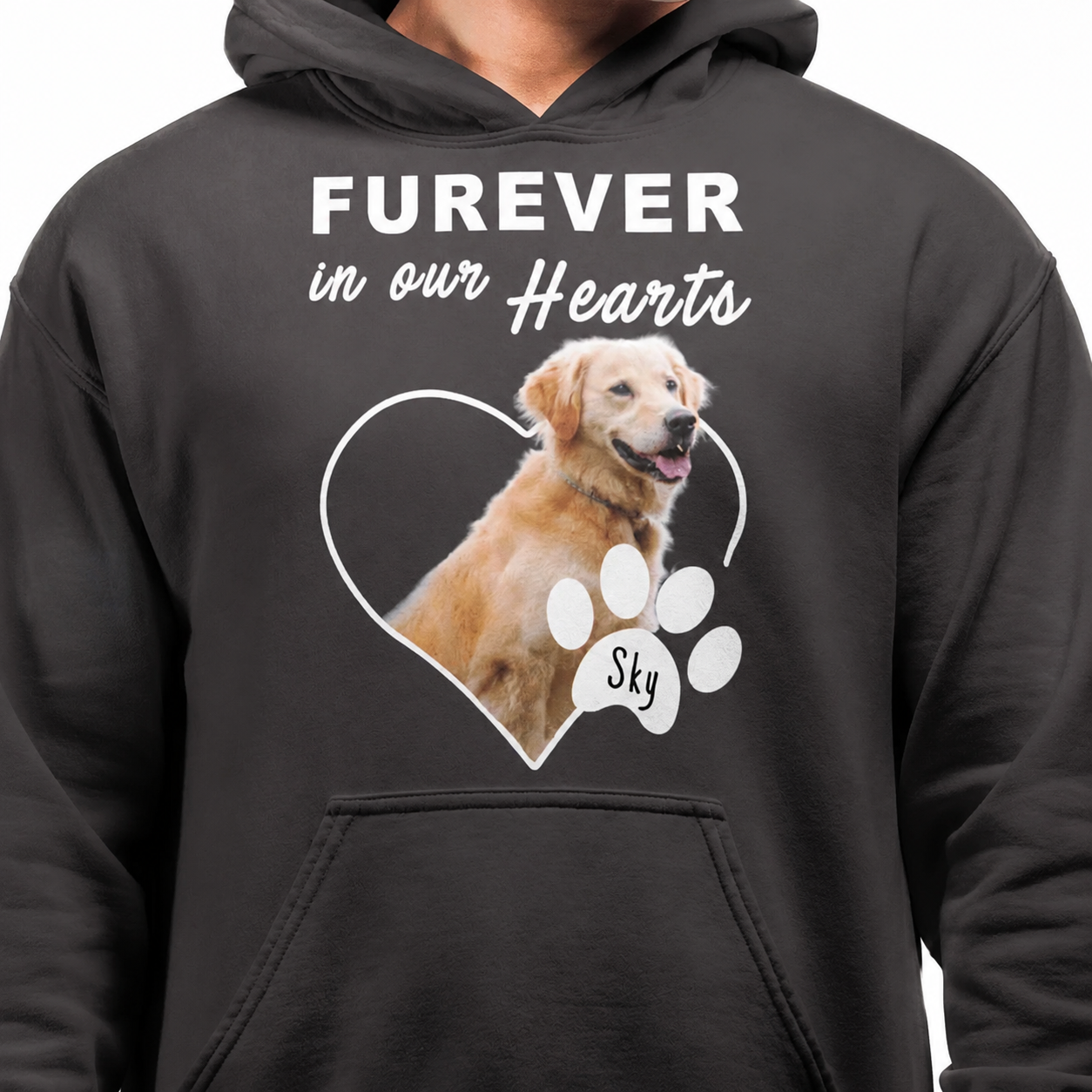 Custom Na96 Dogshirt Fureverinourhearts T-Shirt — Gift for Dog Lovers AZTP5