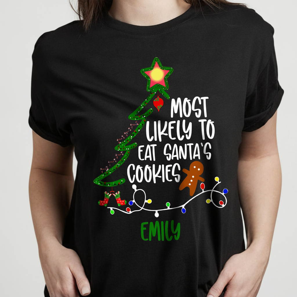 Custom Name Most Likely Family T-Shirt — Family Gift MKAJG
