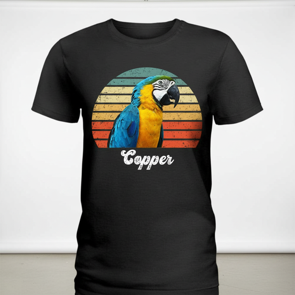 Custom Birds Vintage Retro T-Shirt — Custom Gift FYRQU