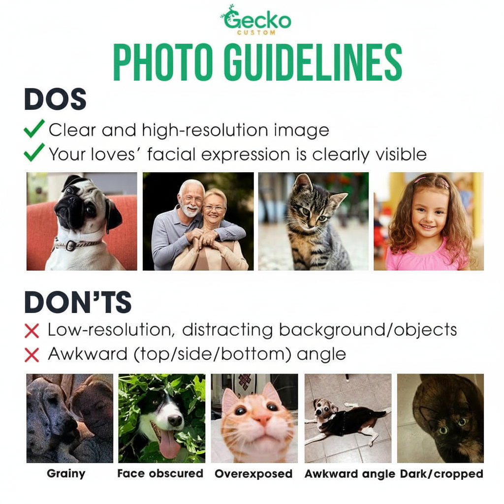 Custom Petphoto T-Shirt — Gift for Pet Lovers 2N3R9