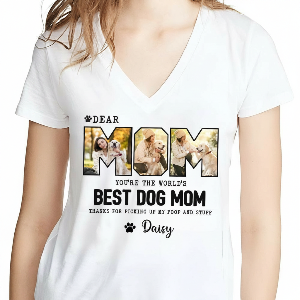 Custom Youre Worlds Best Dog T-Shirt — Gift for Mom FTC4X