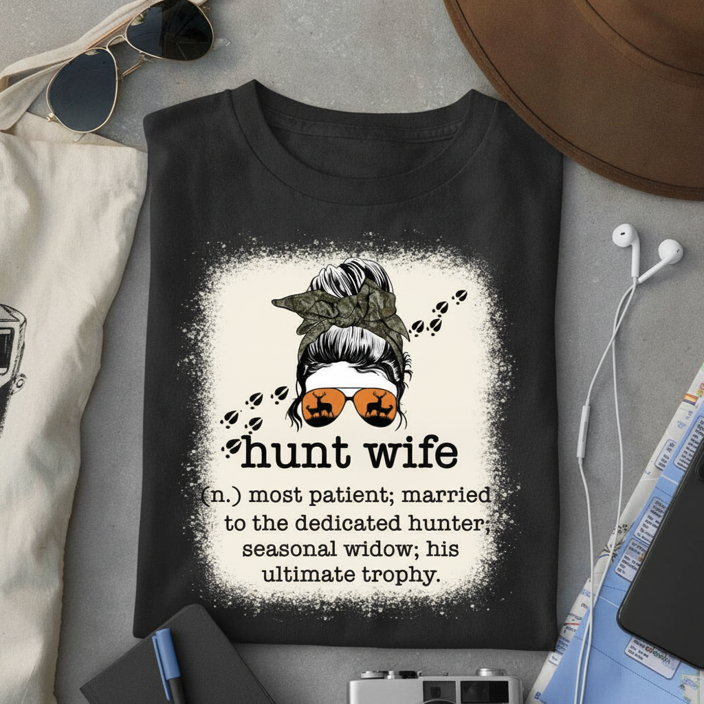 Custom Hunt Wife Definition Ultimate T-Shirt — Gift for Her 9EDWG