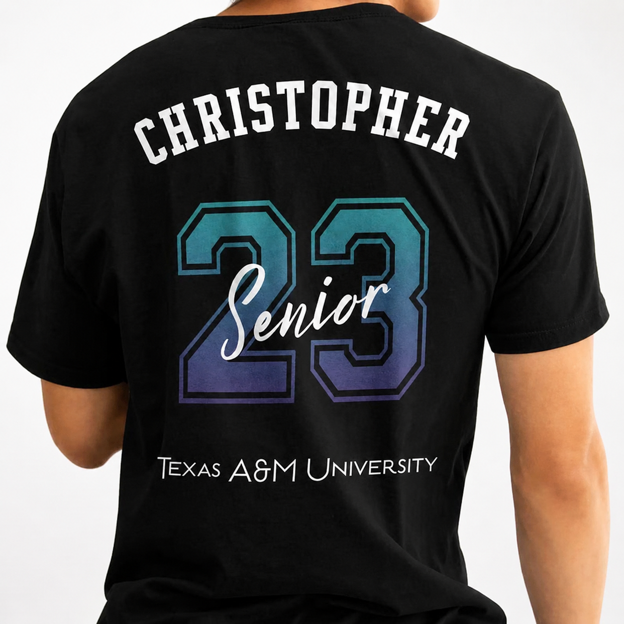 Custom Class Senior Backside C394 T-Shirt — Custom Gift VEM84