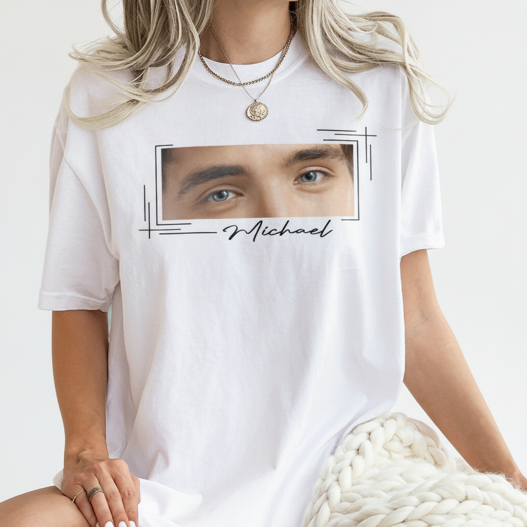 Custom Eyes Name T-Shirt — Custom Gift MUKB6