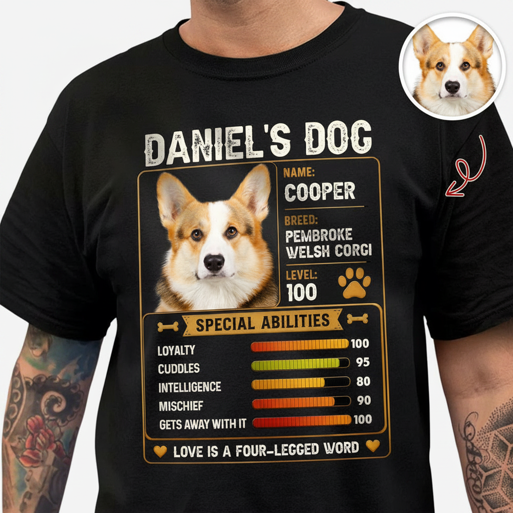 Custom Vth Best Friend Life T-Shirt — Gift for Dog Lovers DMU2J
