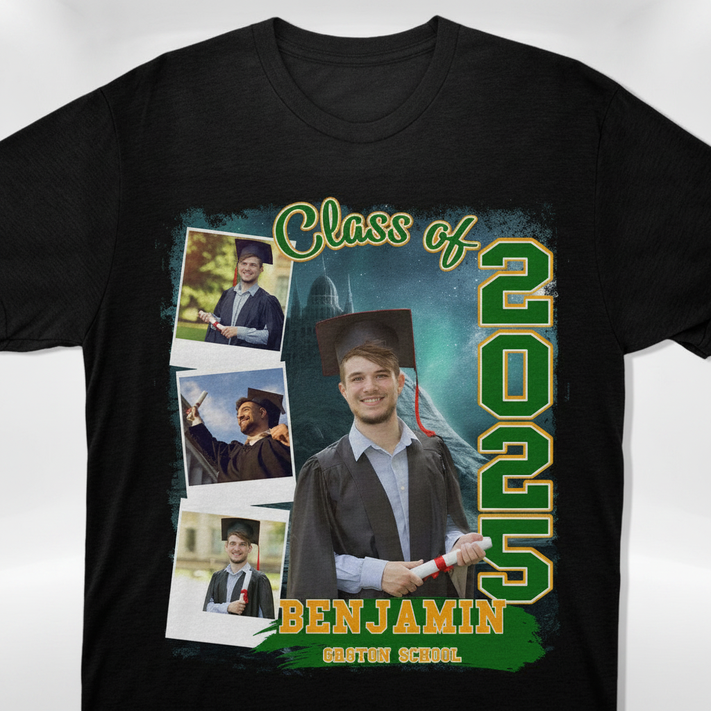 Custom Build Own Graduation T-Shirt — Custom Gift 6SXSR