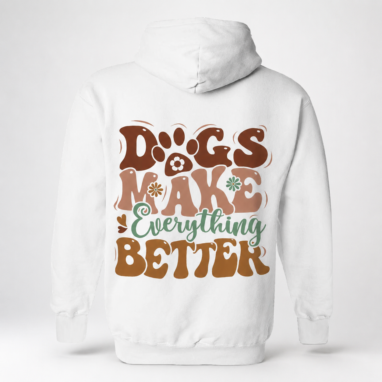 Custom Dogs Make Everything Better T-Shirt — Gift for Dog Lovers PXGV8