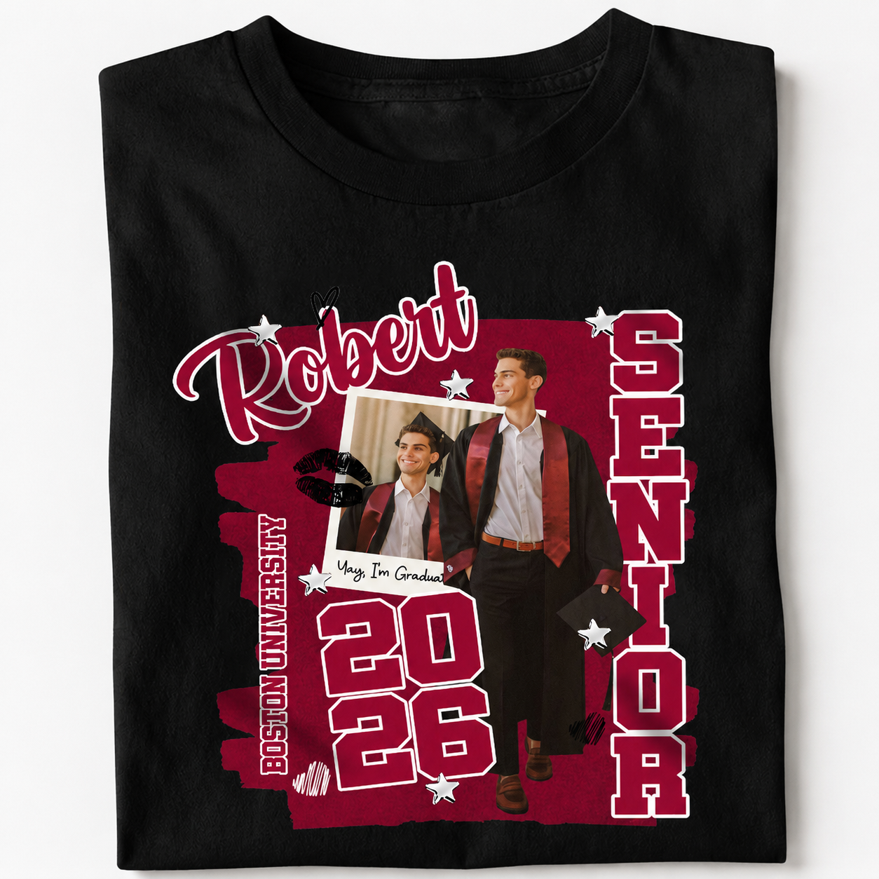 Custom Vth Senior Graduation Class T-Shirt — Custom Gift JWWH5