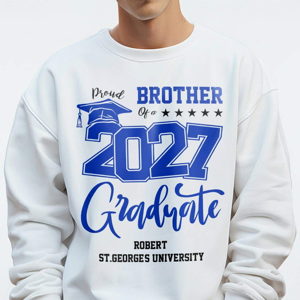 Custom Mha Proud Family Graduate T-Shirt — Family Gift TSC83