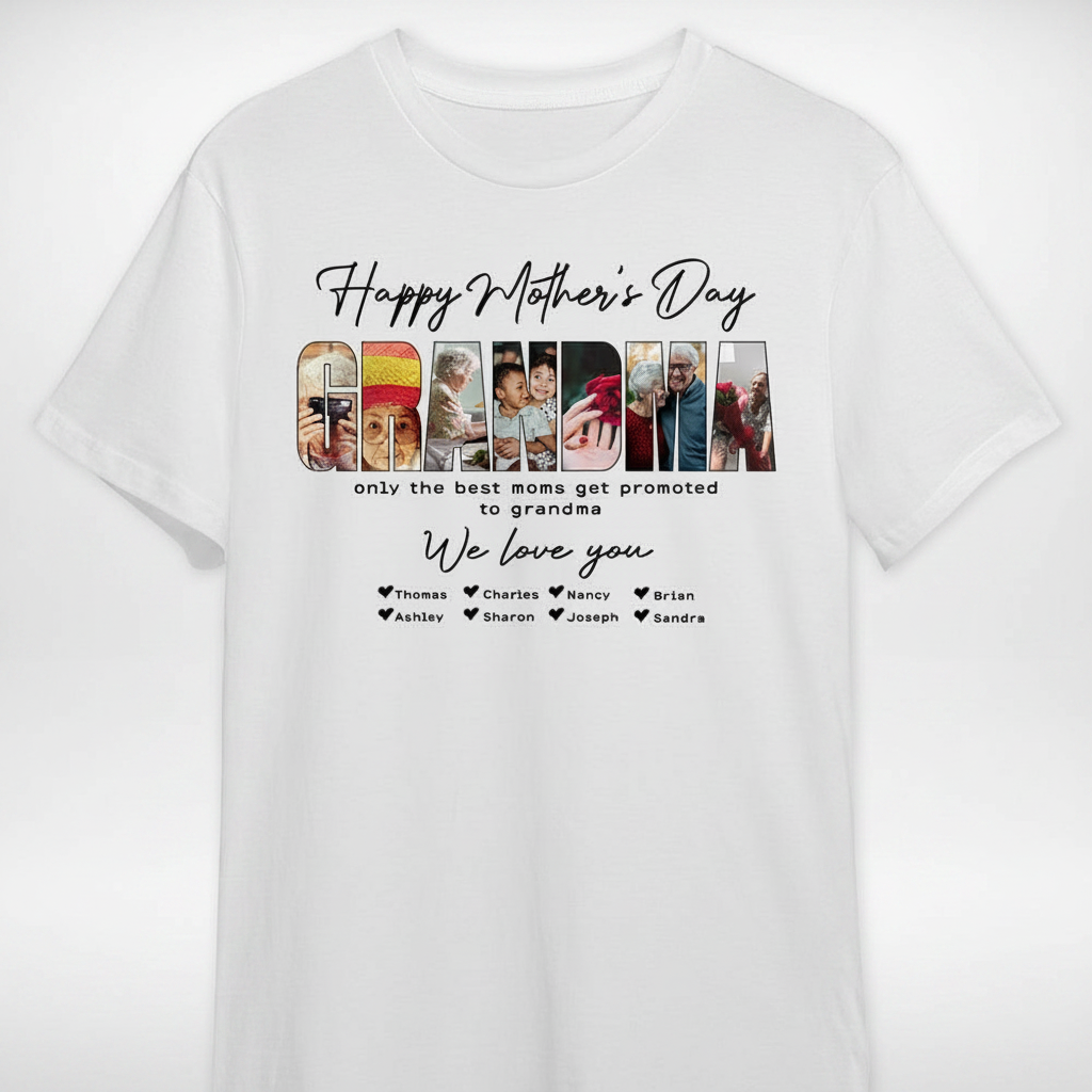 Custom Only Best Moms Get T-Shirt — Gift for Mom YWDS2