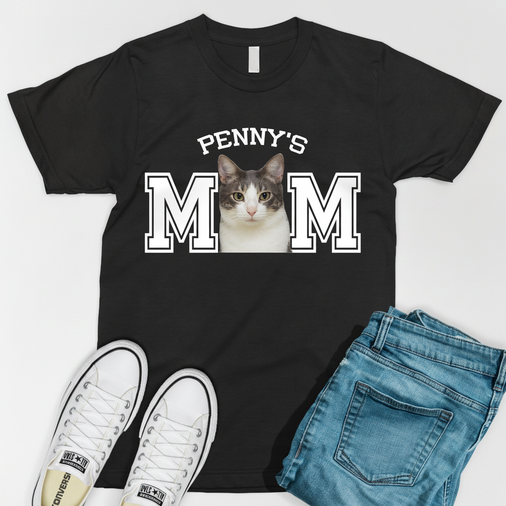 Custom Cat Dad T-Shirt — Gift for Dad X97PH