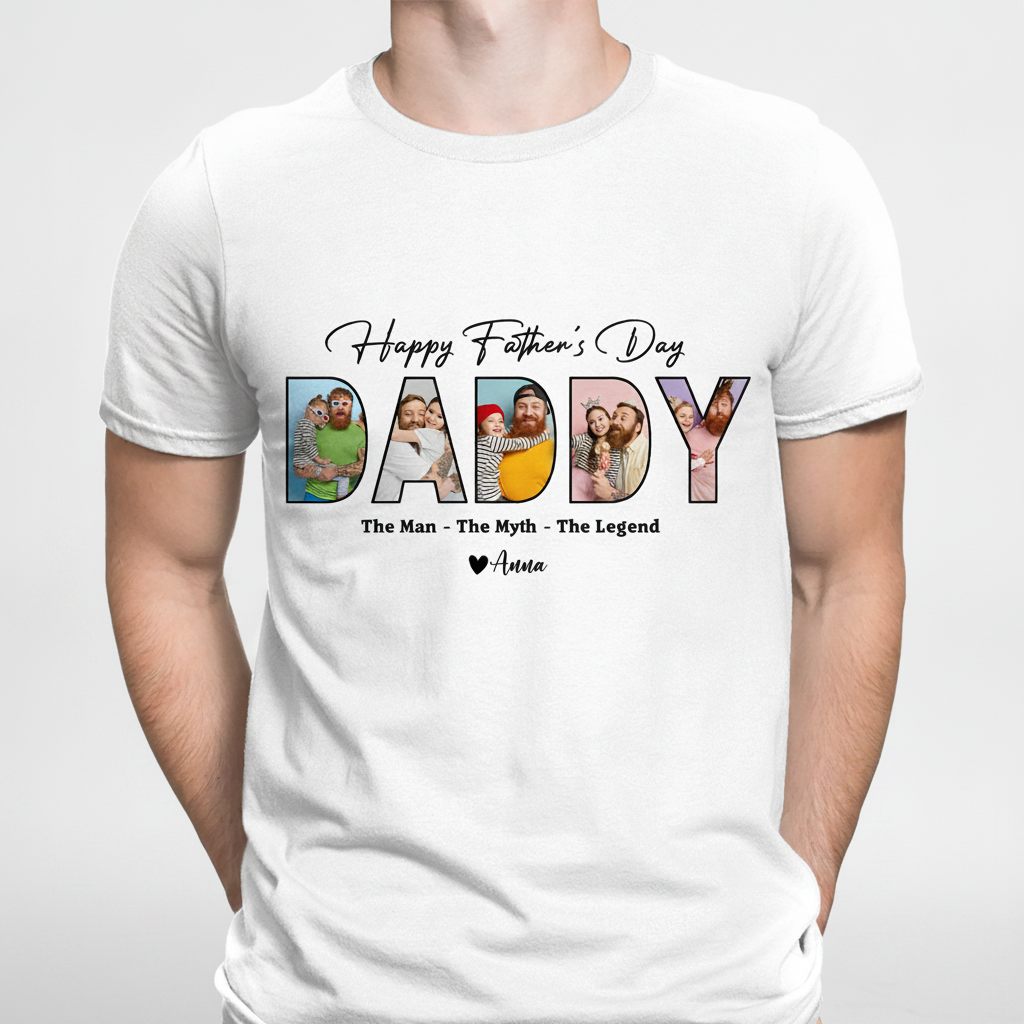 Custom Mha Happy Fathers Day T-Shirt — Gift for Dad NZK2K