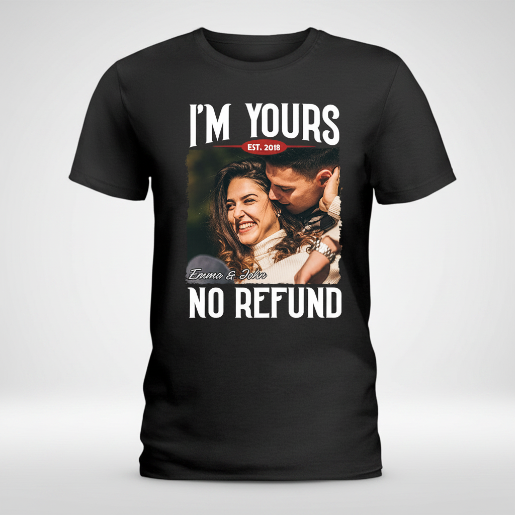 Custom Couple Annoying Each Other T-Shirt — Couple Gift 6K8AY