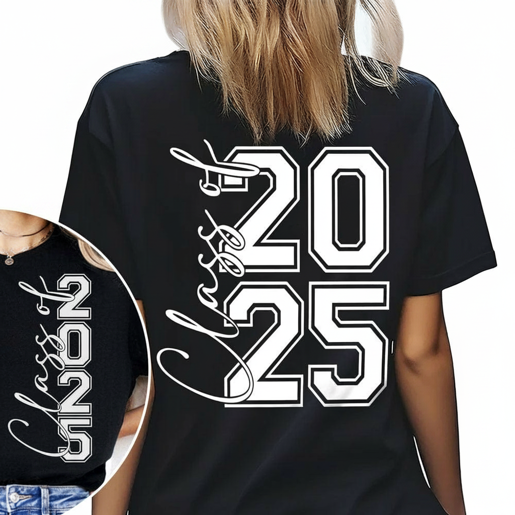 Custom Class Graduation T-Shirt — Custom Gift NT96W