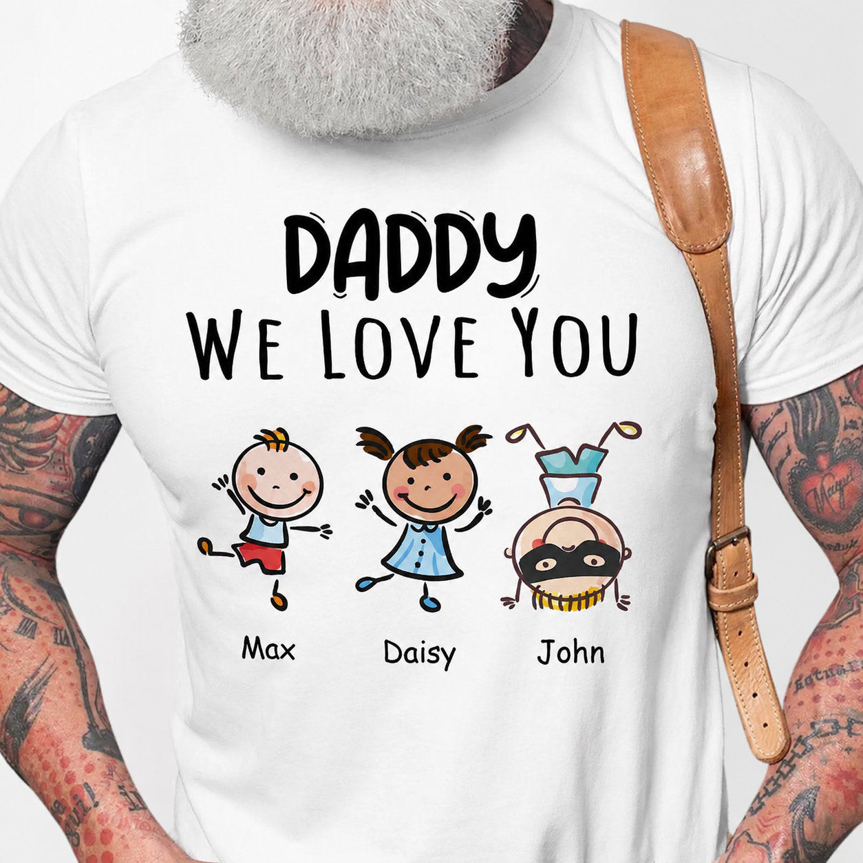 Custom Nnt Clipart Daddy We T-Shirt — Gift for Dad 5C3W3