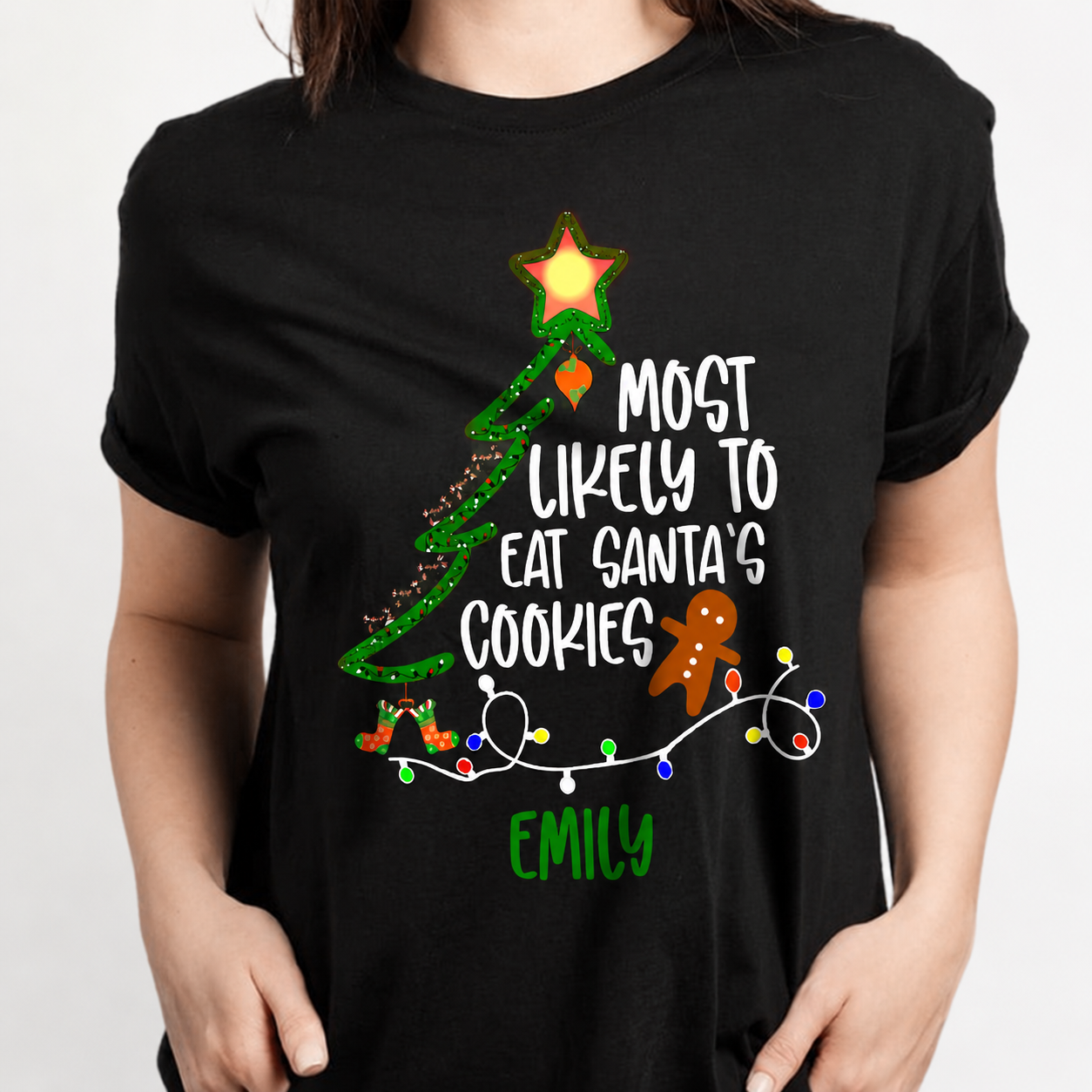 Custom Name Most Likely Family T-Shirt — Family Gift C79ZA