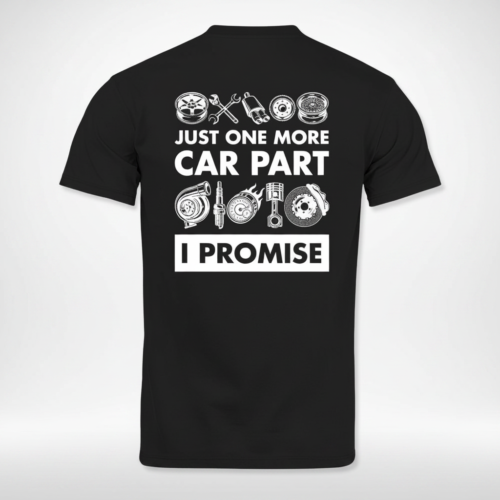 Custom Just One More Car T-Shirt — Custom Gift GPUU8