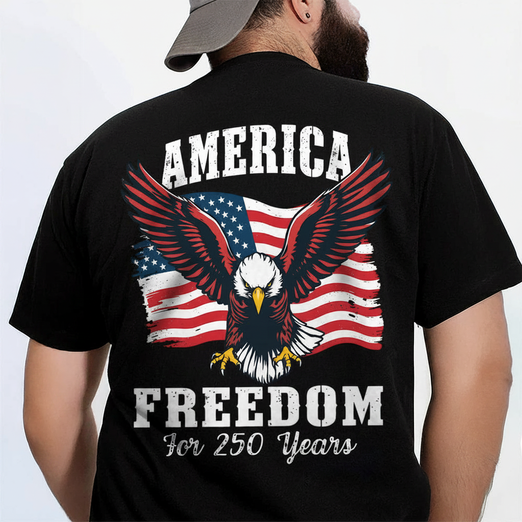 Custom Mha America Years Freedom Garden Flag — Patriotic Gift TJ9ZJ