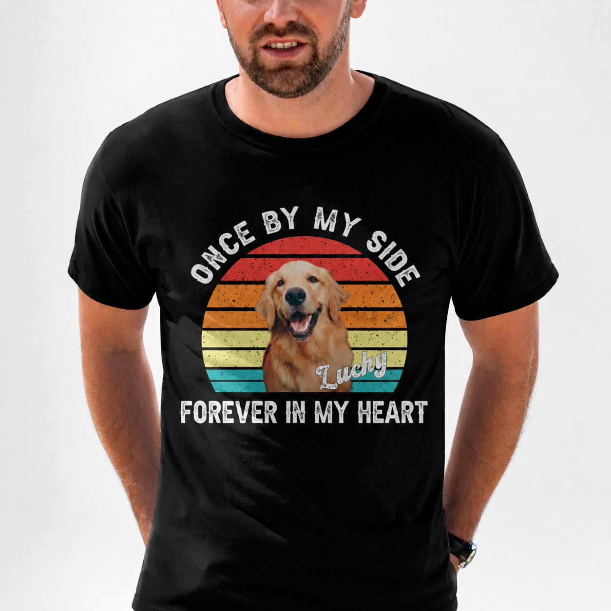 Custom Ltt98 Dog Oncebyemyside T-Shirt — Gift for Dog Lovers NEWBH