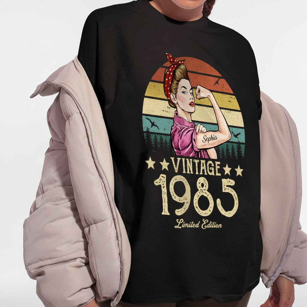 Custom Vintage Limited Edition Mothers T-Shirt — Gift for Mom FPGKK