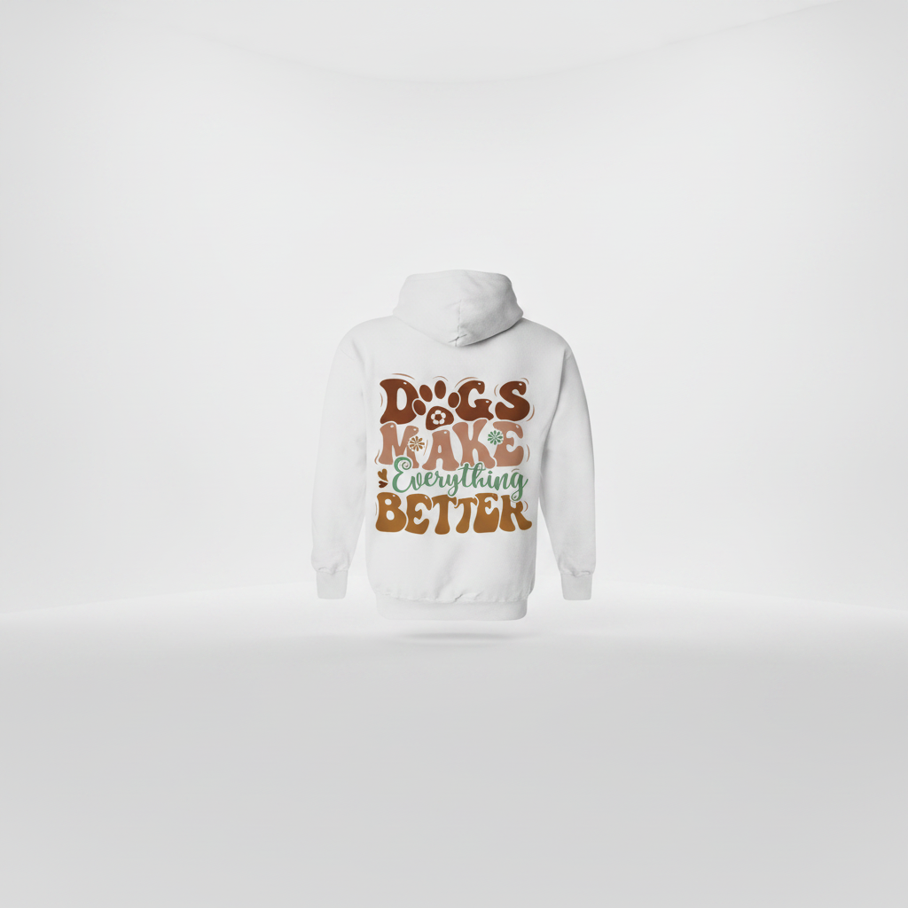 Custom Dogs Make Everything Better T-Shirt — Gift for Dog Lovers FVUDJ