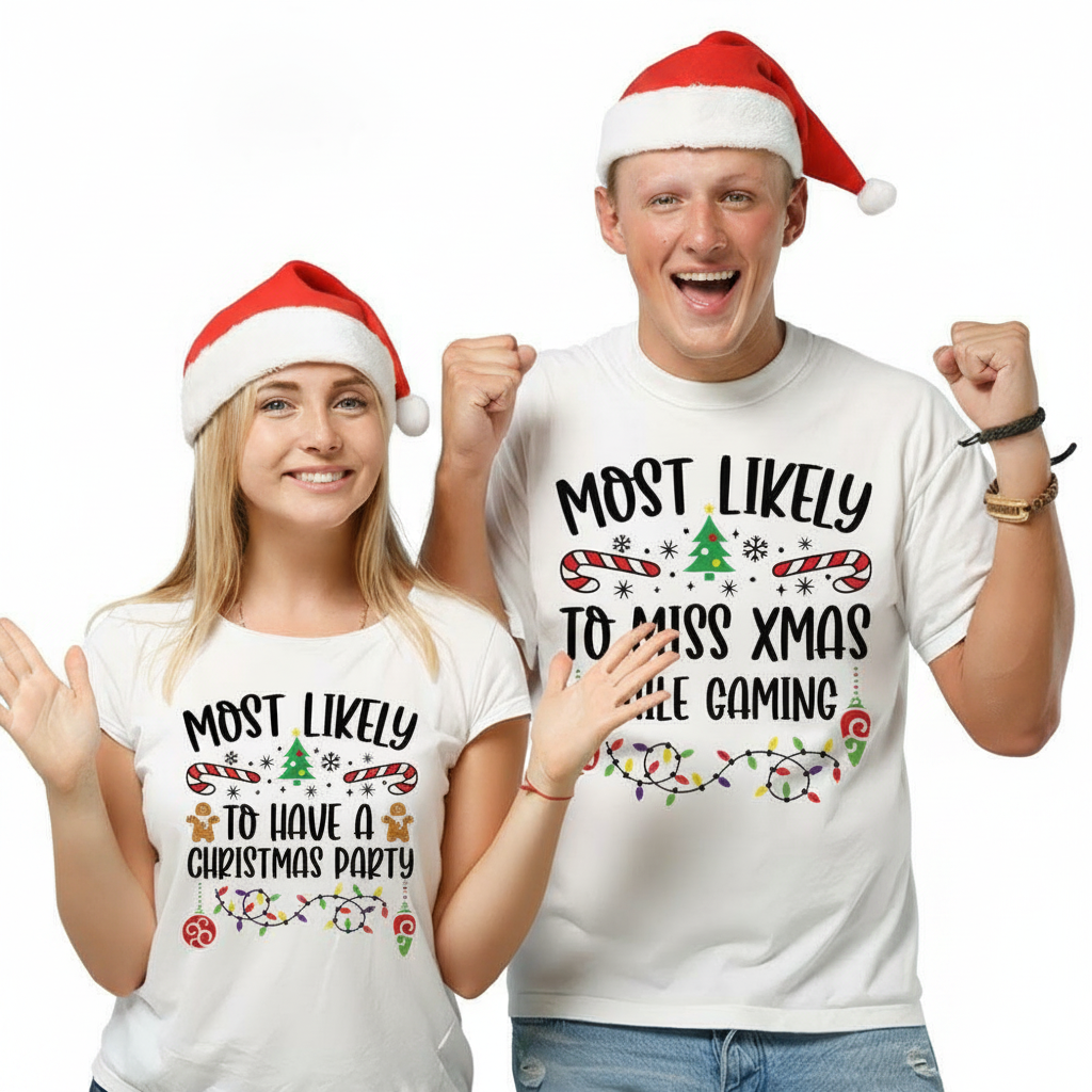 Custom Customize Quote Most Likely T-Shirt — Christmas Gift JAJ88