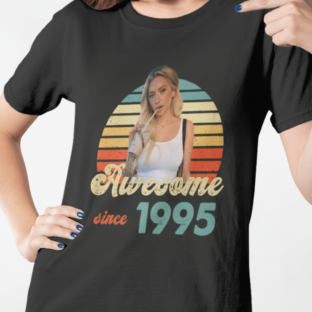 Custom Ah97 Vintage Retro Awesome T-Shirt — Custom Gift EZ4K3