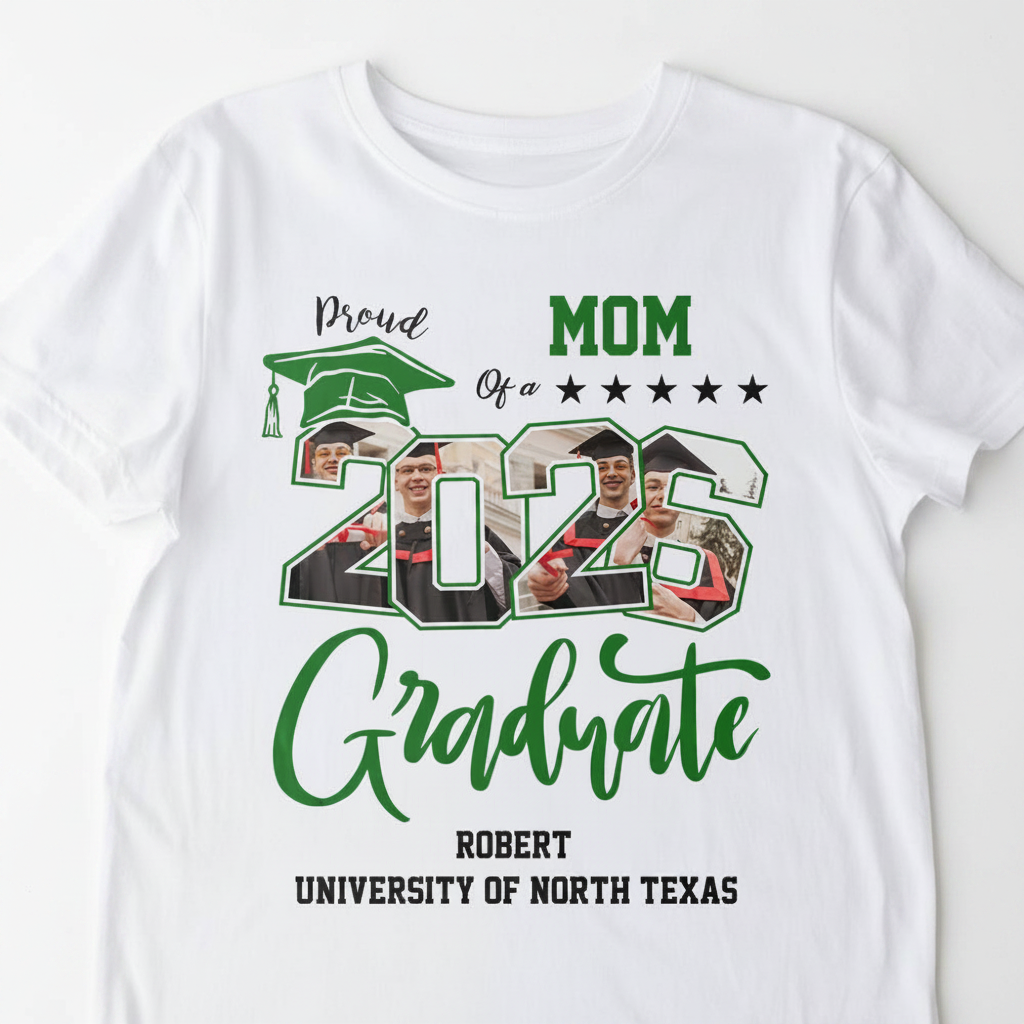 Custom Mha Proud Family Graduate T-Shirt — Family Gift S369G