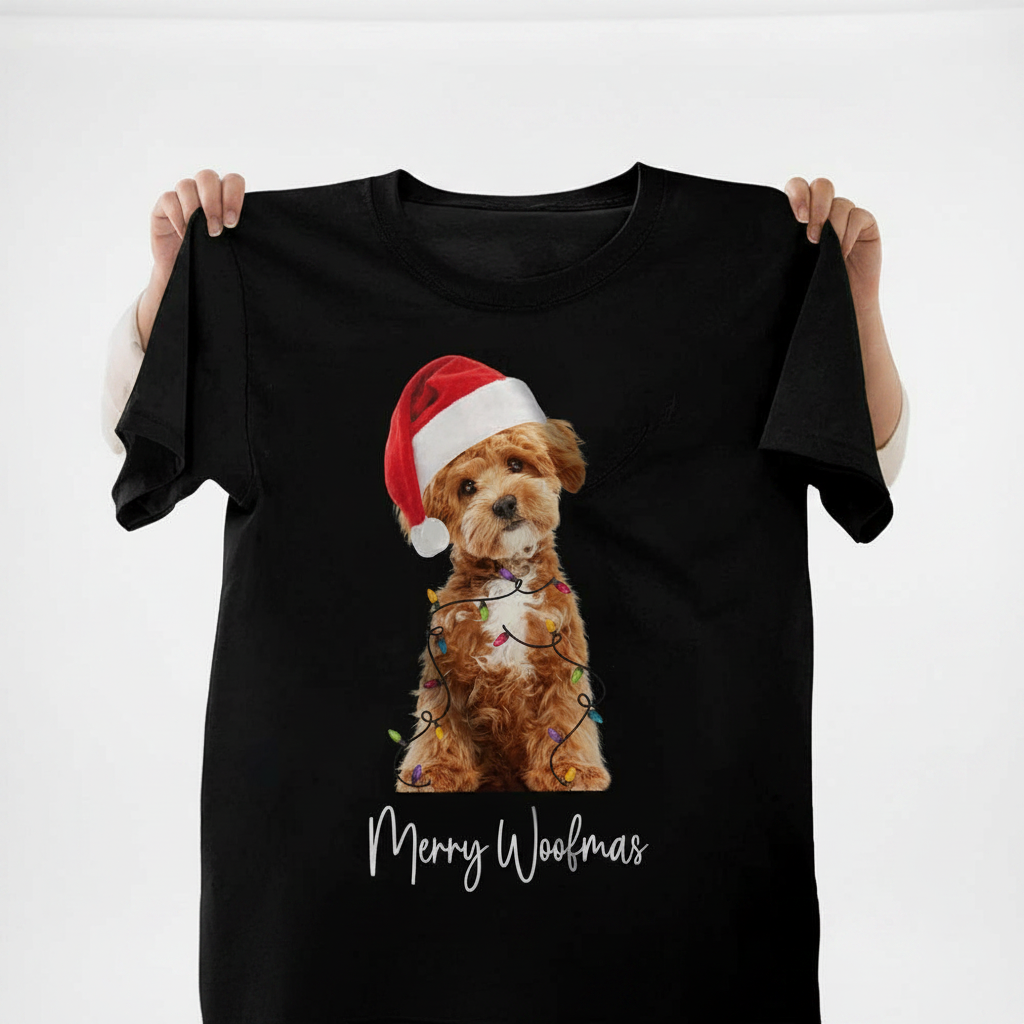 Custom Name Family Merry Christmas T-Shirt — Family Gift MZG7D