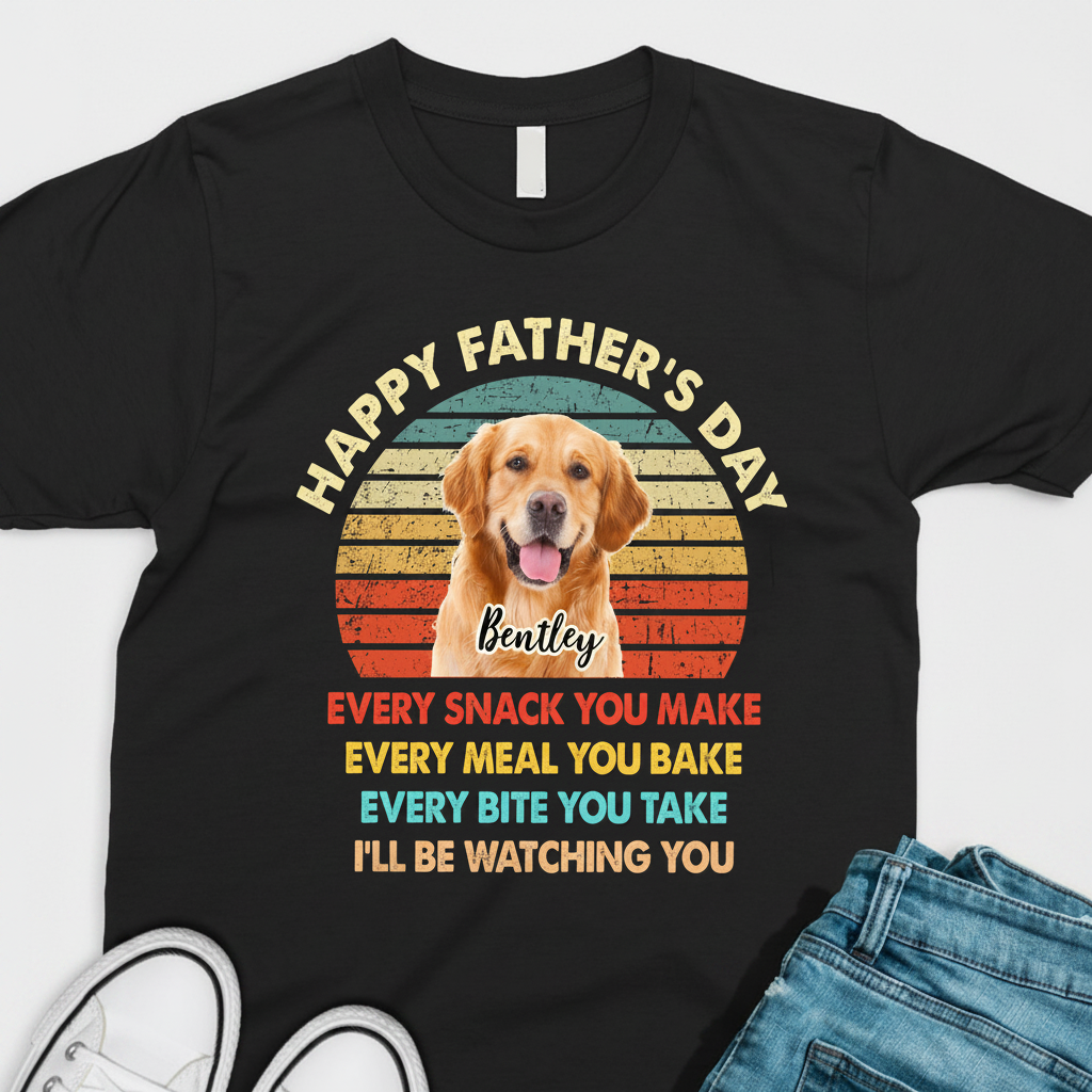 Custom Vtc Dog Every Snack T-Shirt — Gift for Dad K9R4D