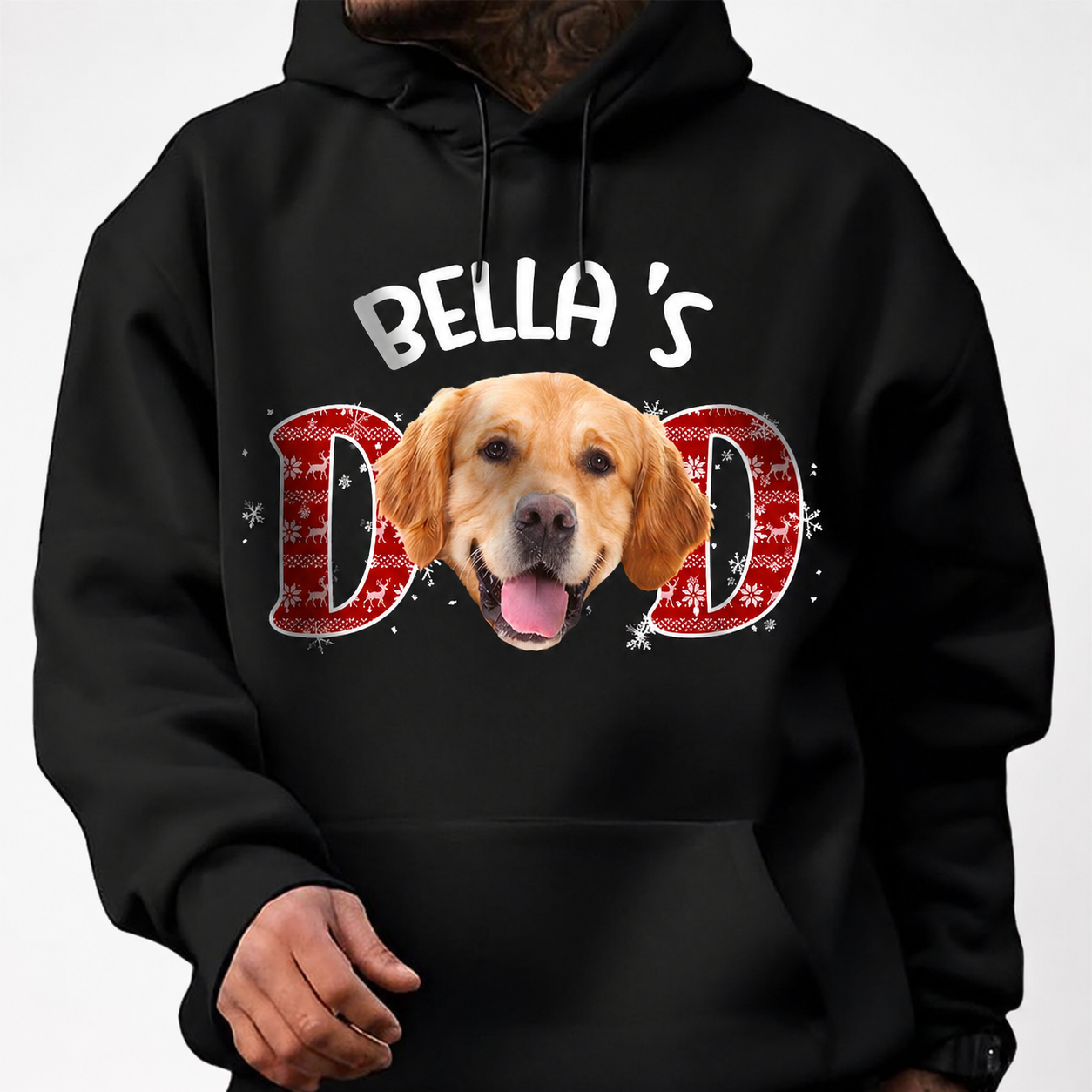 Custom Hpt Dog Cat Dad T-Shirt — Gift for Dad YGPQG