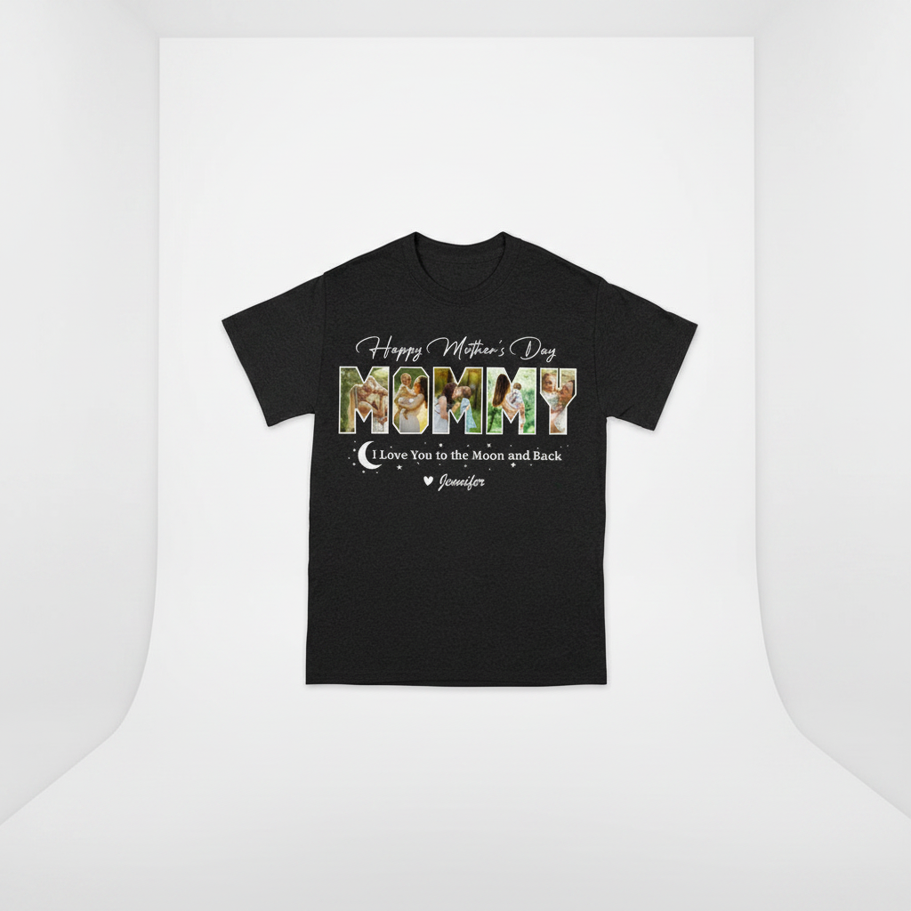 Custom Happy Mothers Day Love T-Shirt — Gift for Mom UVK43