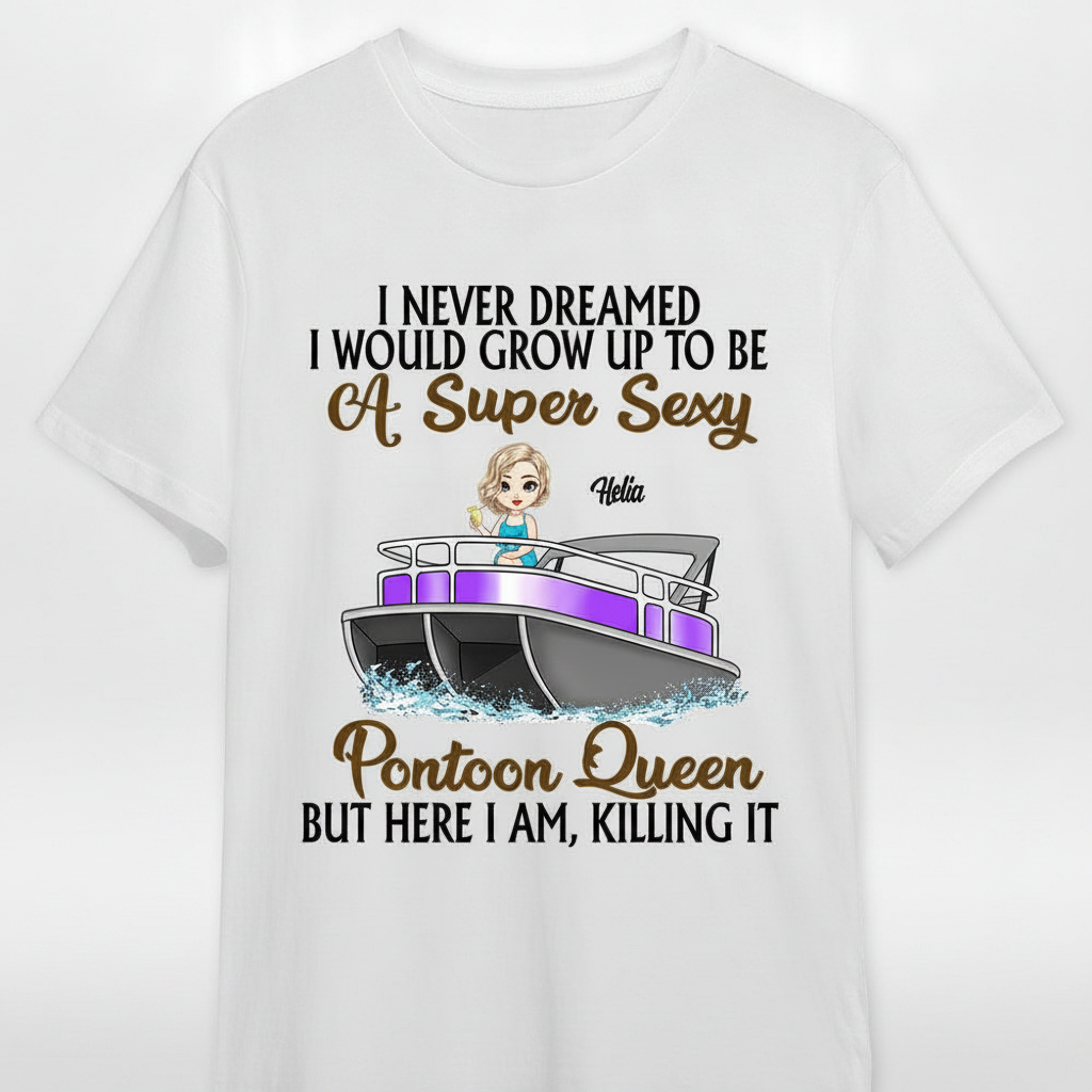 Custom Never Dreamed Id Grow T-Shirt — Custom Gift EY9GH