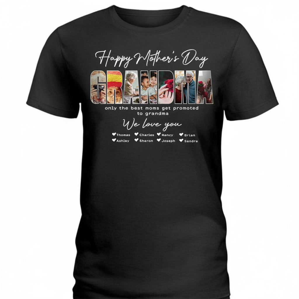 Custom Only Best Moms Get T-Shirt — Gift for Mom VZXT2