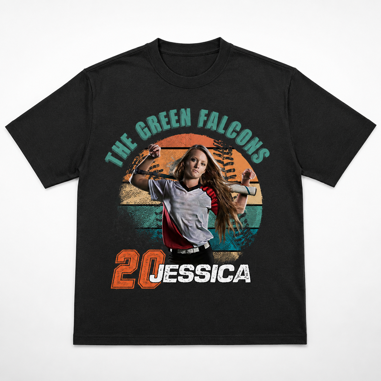 Custom Sport Ball Vintage T-Shirt — Custom Gift DZ35Q