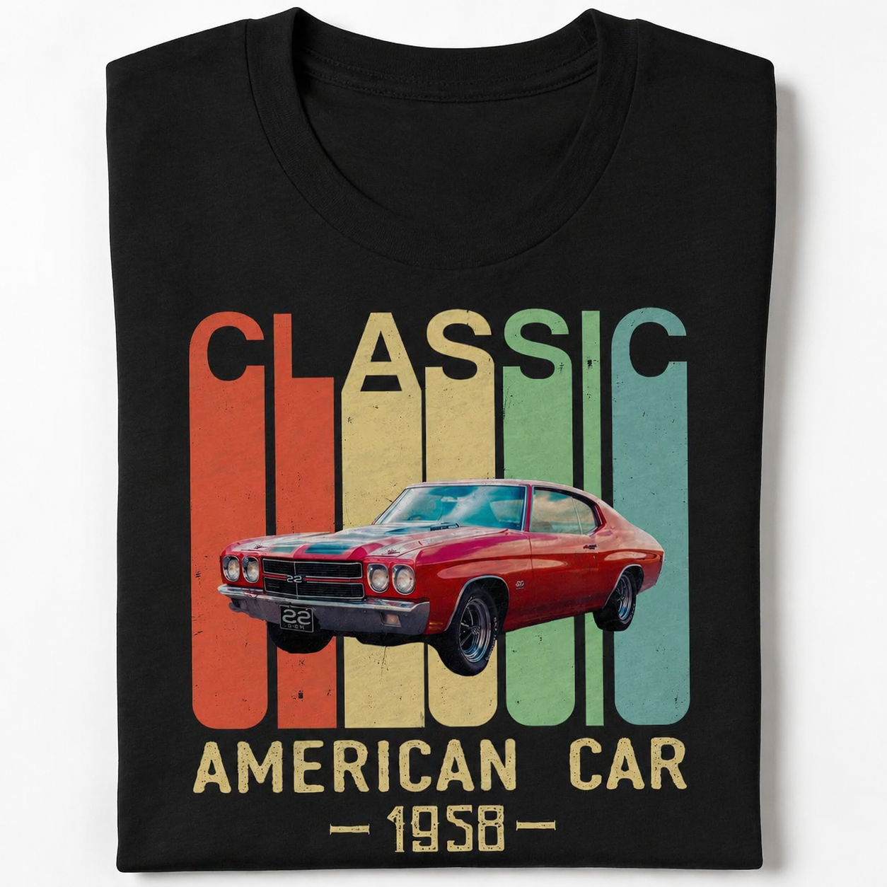 Custom Classic Car Vintage T-Shirt — Custom Gift 7DQ9B