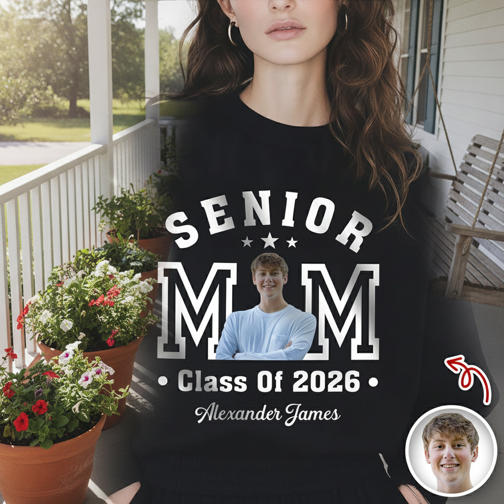 Custom Senior Mom Dad Class T-Shirt — Gift for Dad 28JSB