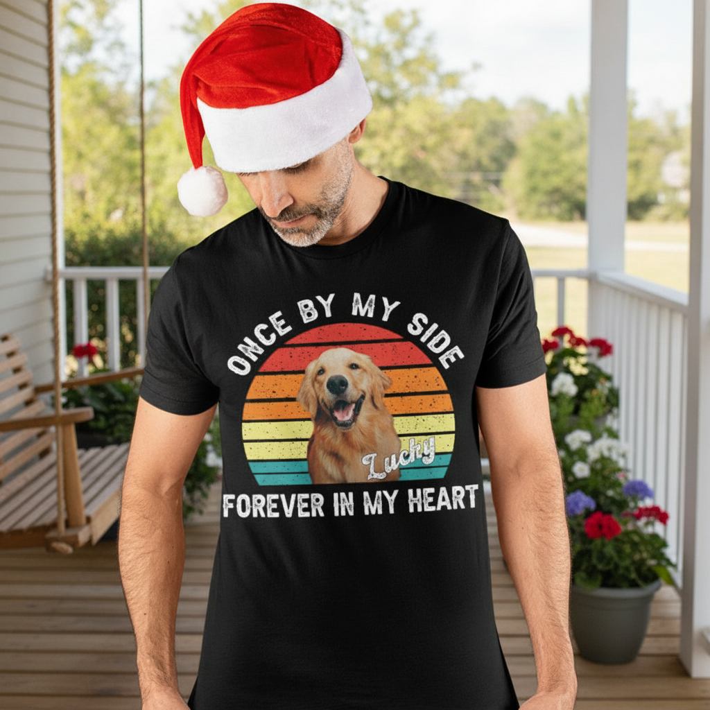 Custom Ltt98 Dog Oncebyemyside T-Shirt — Gift for Dog Lovers 2VSSC