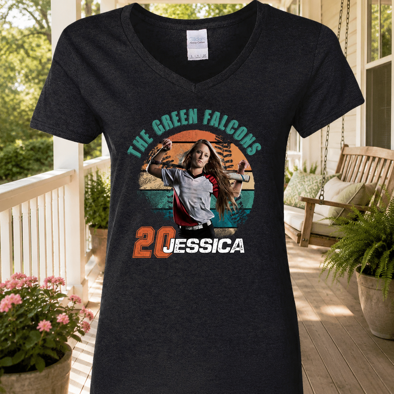 Custom Sport Ball Vintage T-Shirt — Custom Gift DZ35Q