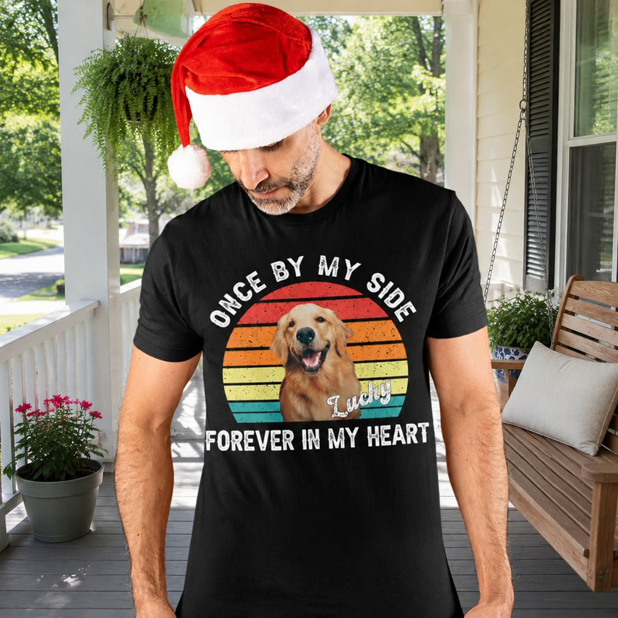 Custom Ltt98 Dog Oncebyemyside T-Shirt — Gift for Dog Lovers NEWBH