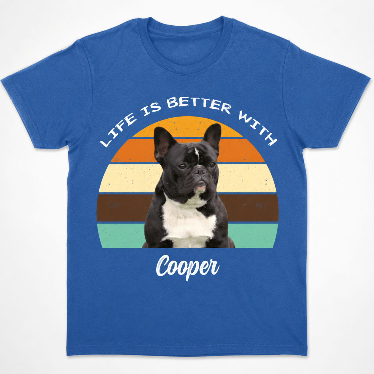 Custom Life Is Better Dog T-Shirt — Gift for Dog Lovers WAVFU