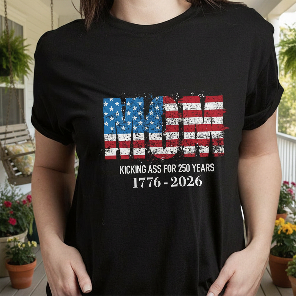 Custom Kicking Ass Years Freedom T-Shirt — Patriotic Gift ZTKSS
