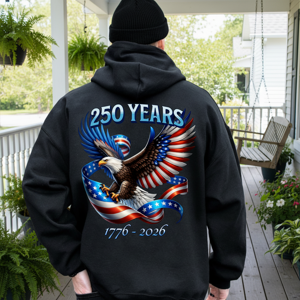 Custom Vtc Patriotic Eagle Years Garden Flag — Patriotic Gift BNJSB