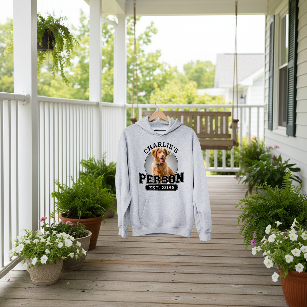 Custom Dog Person Cat Pet T-Shirt — Gift for Cat Lovers UPXXV