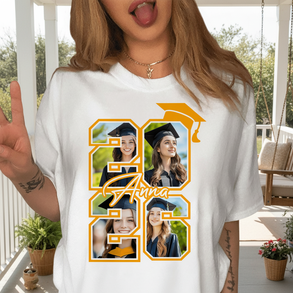 Custom Mha Graduation Bright T-Shirt — Custom Gift EYJNF