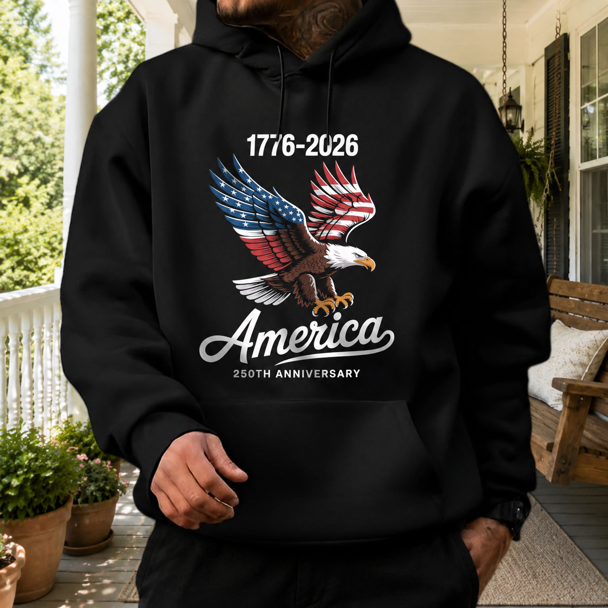 Custom Celebrate Years America Usa T-Shirt — Patriotic Gift K4Q87