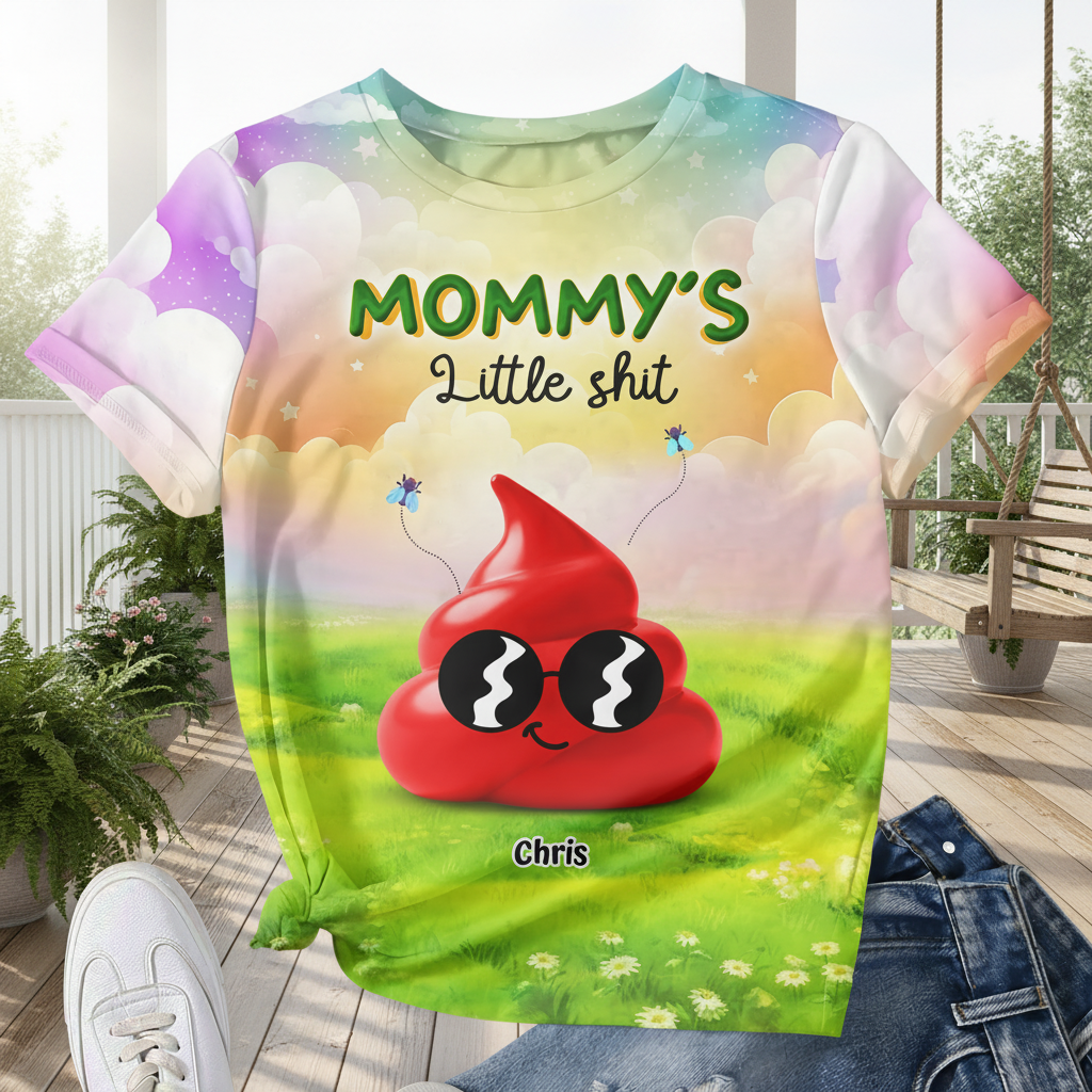 Custom Vtc Grandmas Little Sh T-Shirt — Gift for Mom CVGB7