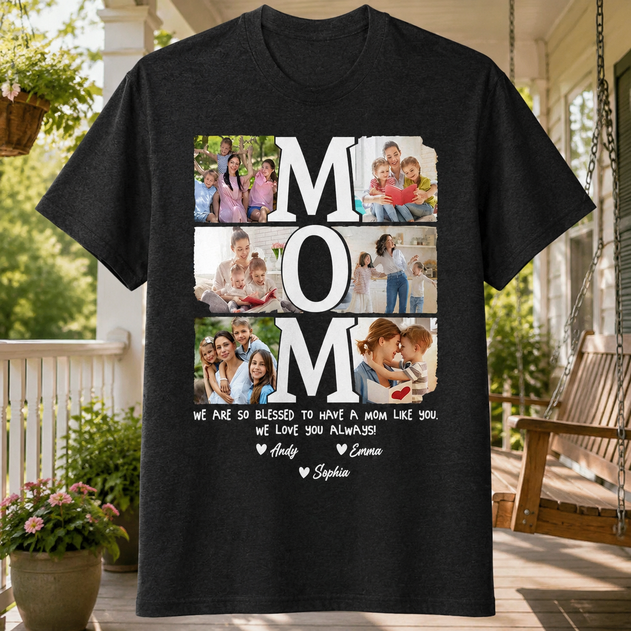 Custom Am So Blessed Have T-Shirt — Gift for Mom ACS95