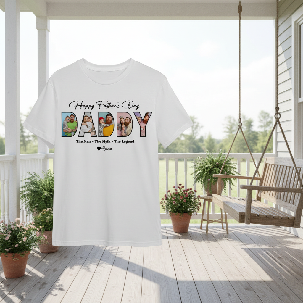 Custom Mha Happy Fathers Day T-Shirt — Gift for Dad NZK2K